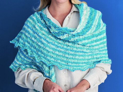 HALBRUNDES TUCH STYLE