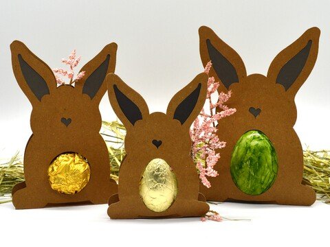 Plotterdatei Hase Hasen zum Befüllen