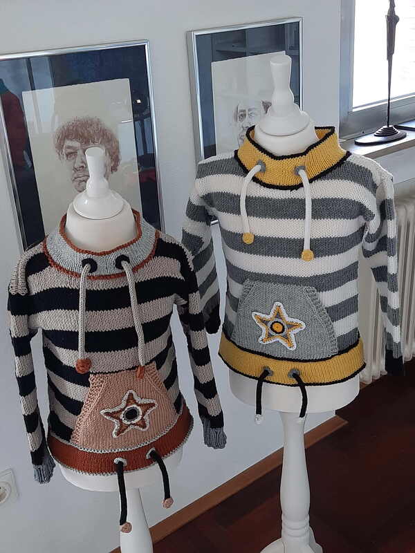 Knitting Pattern Sweater - for Kids - 2 sizes - Image 10