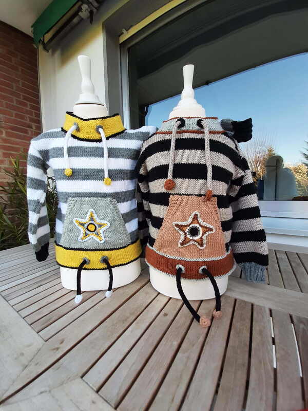 Knitting Pattern Sweater - for Kids - 2 sizes - Image 11