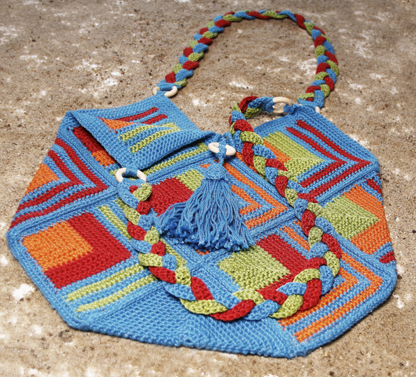 Crochet Pattern Bag / Shoulder Bag / Beach Bag / Boho Bag Beachclub
