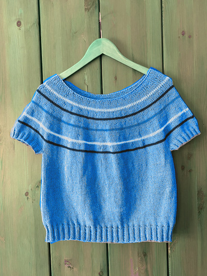 Strickanleitung Rundpassen-Shirt/Top | „Choose your colors“ | nahtlos