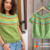 Rundpassen-Shirt, Pullover, Top stricken „Choose your colors“ nahtlos