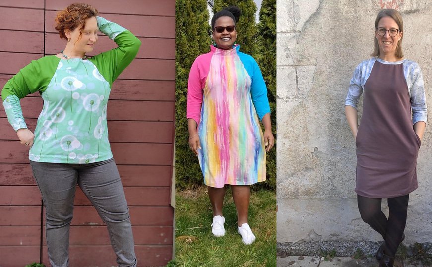 Pina kimono sweater - shirt - dress with partition from 32 - 54