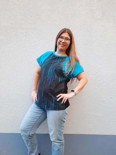 Pina kimono sweater - shirt - dress with partition from 32 - 54