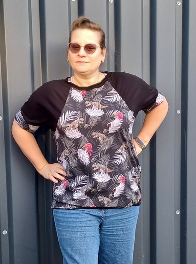 Pina kimono sweater - shirt - dress with partition from 32 - 54