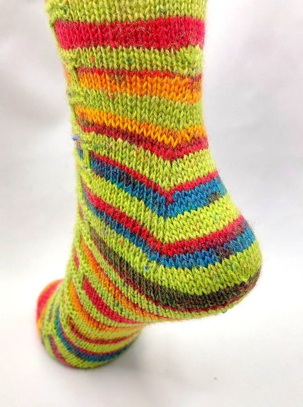 Neu! Fixe-Quicky-Ferse Birthday, Top Down, Hebemaschenmuster - Bild 3