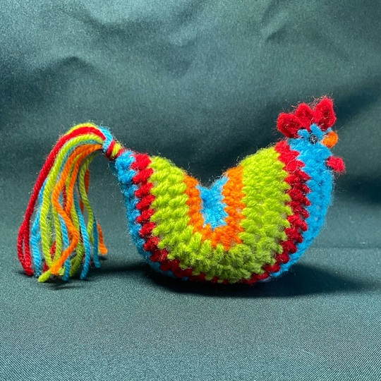 Hahn und Henne - verschiedene Größen - Häkelanleitung - sehr einfach