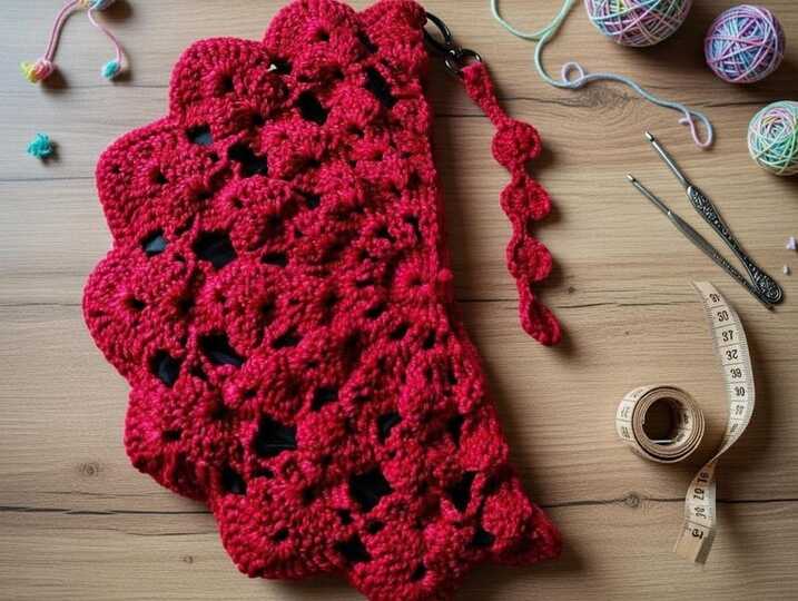 Häkel-Halbkreis-Tasche Muster + Foto-Tutorial | Nontycrochet PDF