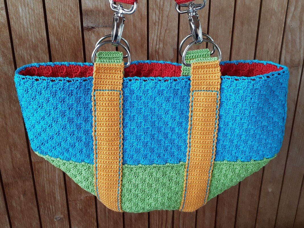 Crochet Pattern handbag "Harlekin" - Image 5