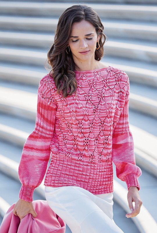 Sommerpulli mit Keulenärmeln - Bild 3