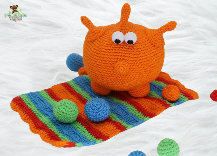 Farb-Monsterchen - Häkelanleitung