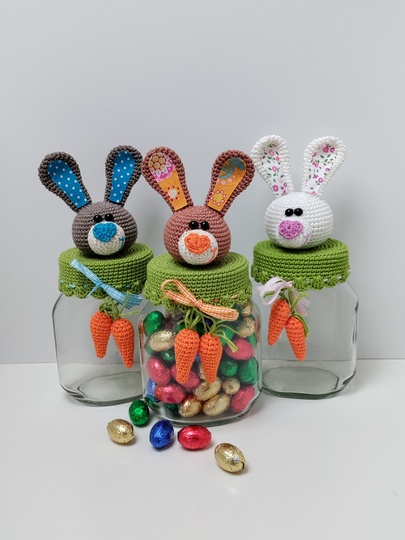 Bonbonglas Osterhase