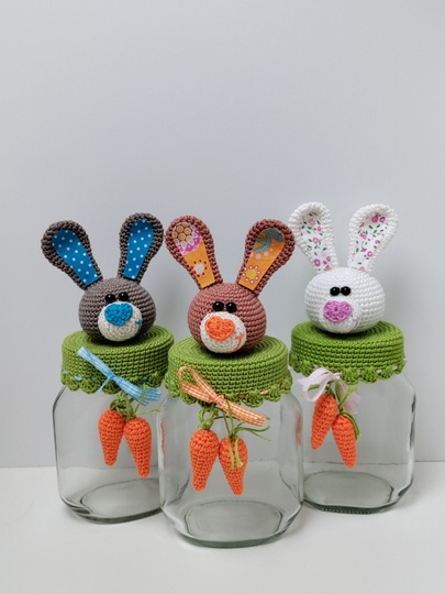 Bonbonglas Osterhase