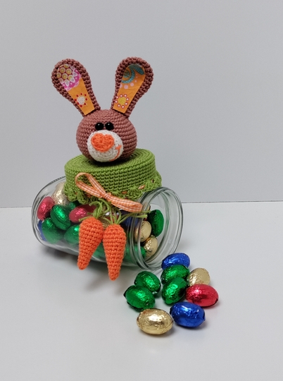 Bonbonglas Osterhase