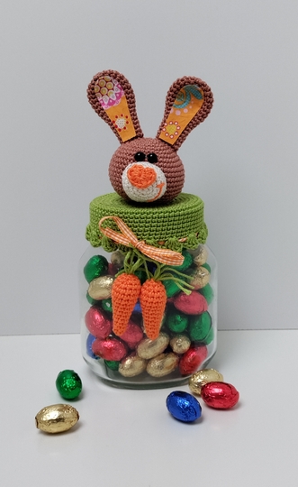 Bonbonglas Osterhase