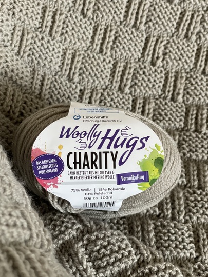 Babydecke Würfelmuster