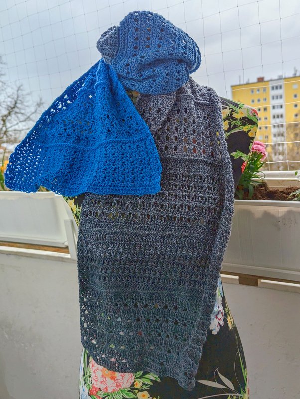 Häkelanleitung für den vielseitigen Schal Vroni 2.0 mit 14 Mustern - Bild 4