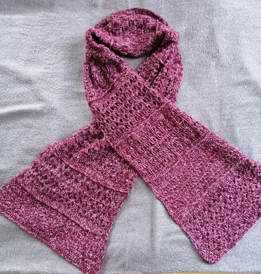 Häkelanleitung für den vielseitigen Schal Vroni 2.0 mit 14 Mustern