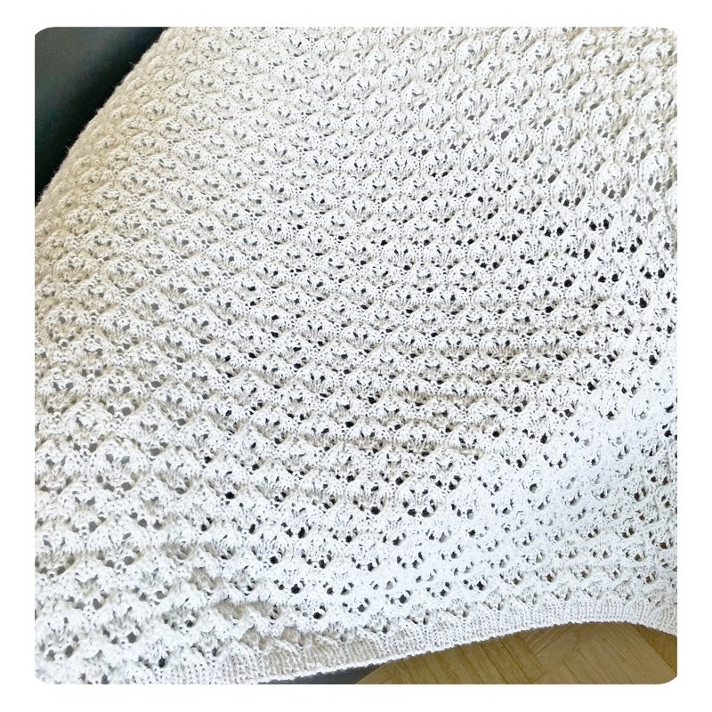 Babydecke Ajourglück