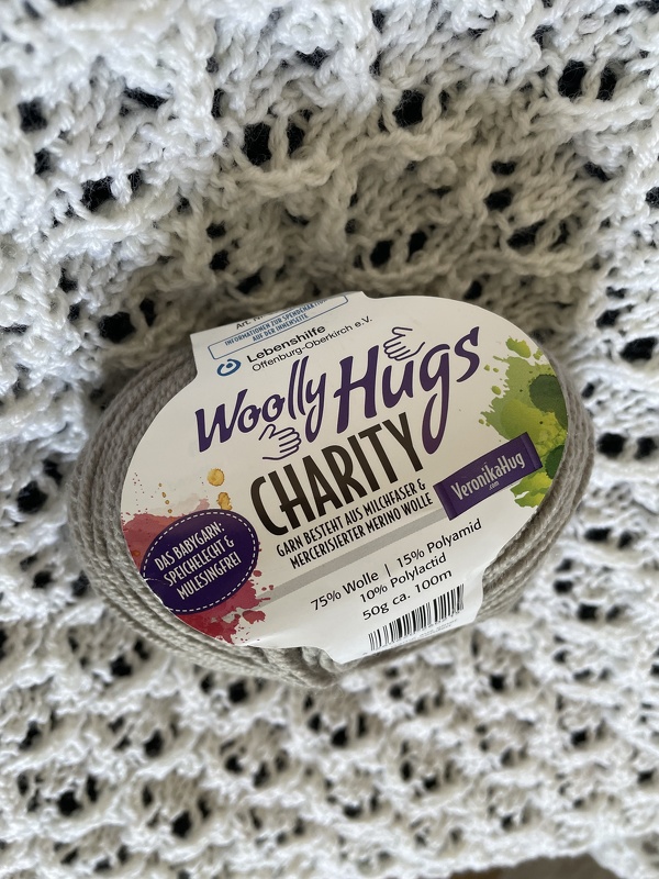 Babydecke Ajourglück