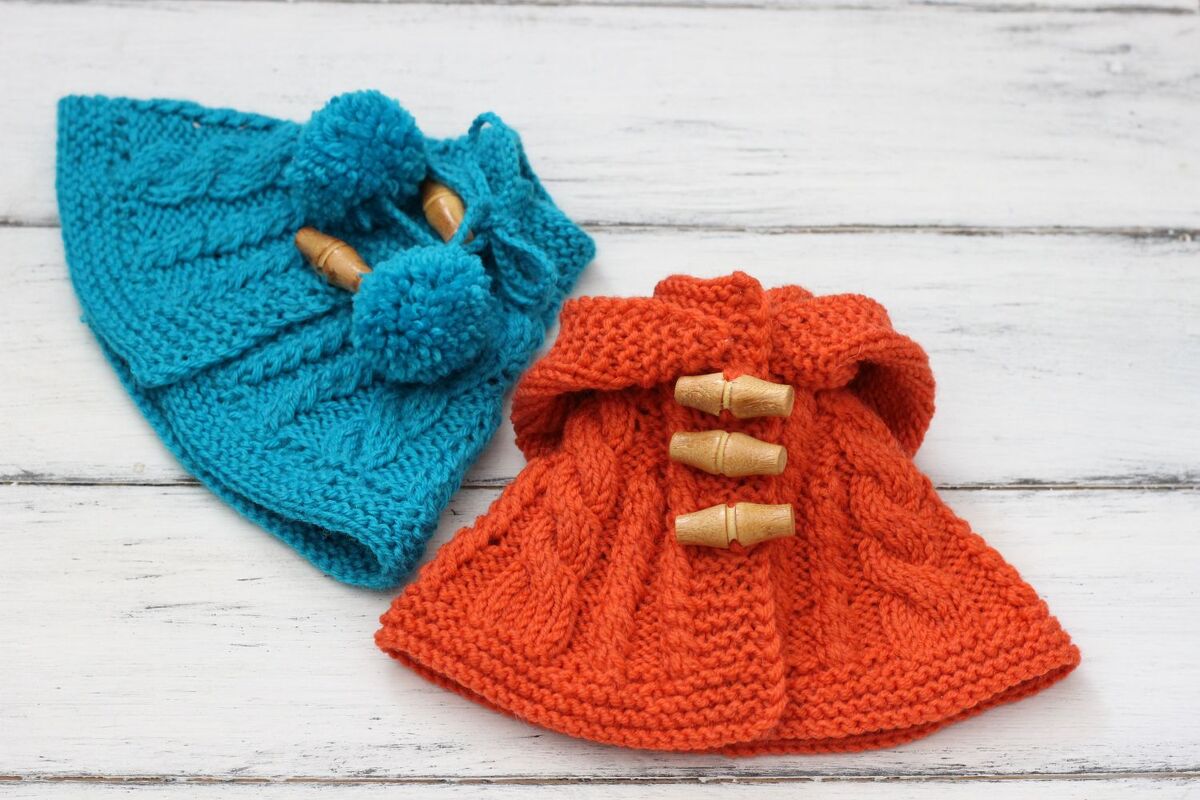 Strickanleitung für Puppeponcho