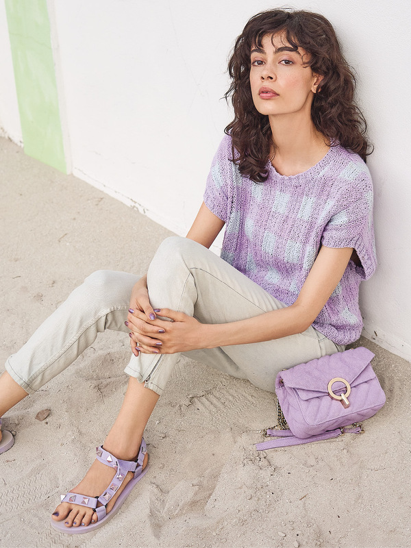 Pullunder im Karomuster