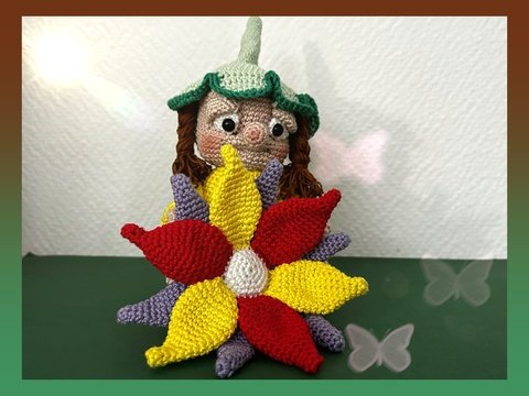 PDF-Häkelanleitung für einen Wichtel