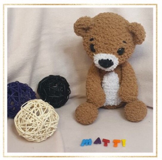 Teddybär Matti Häkelanleitung