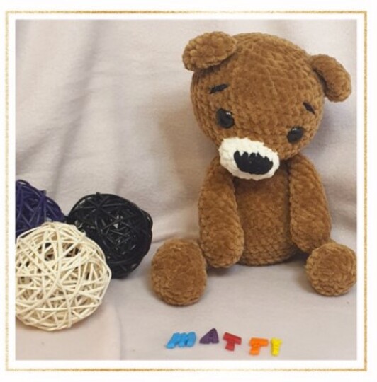 Teddybär Matti Häkelanleitung