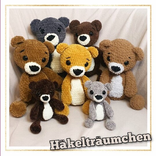 Teddybär Matti Häkelanleitung