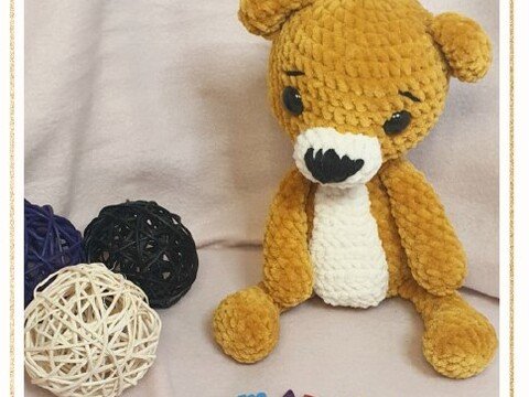 Teddybär Matti Häkelanleitung