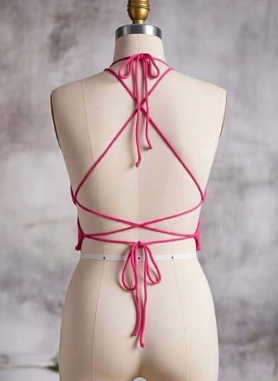 Häkeltop Anleitung PDF + Video | Einfaches Anfänger Crop Top Bikini DIY