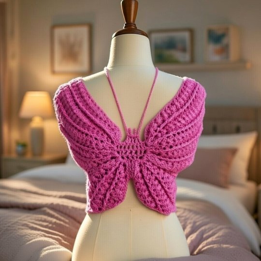 Häkeltop Anleitung PDF + Video | Einfaches Anfänger Crop Top Bikini DIY