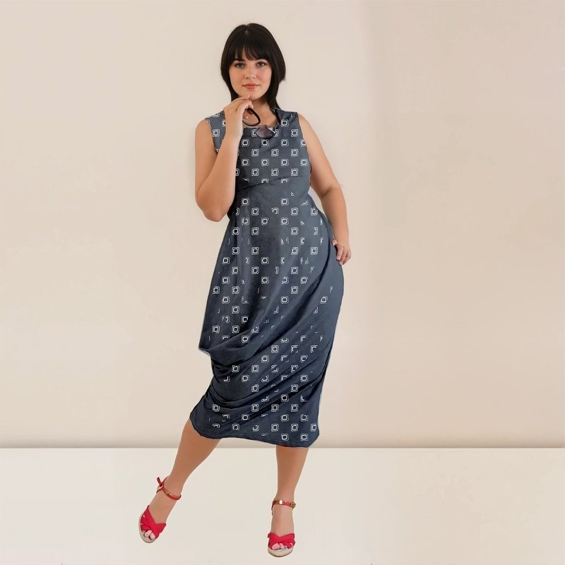 Kleid Muriel Gr. 34-54 Schnittmuster inkl. Nähanleitung - Bild 11