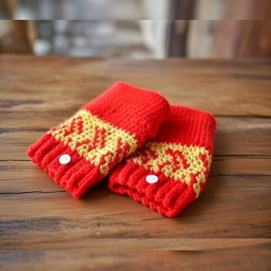 Crochet Convertible Gloves Pattern • Fingerless Mittens PDF + Video