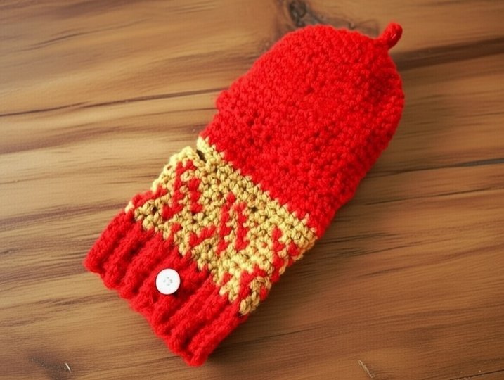 Crochet Convertible Gloves Pattern • Fingerless Mittens PDF + Video