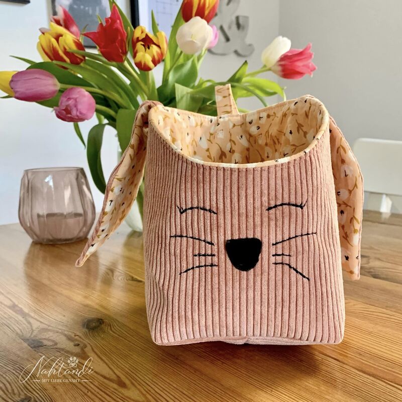 Geschenkekorb und Utensilo Hanna