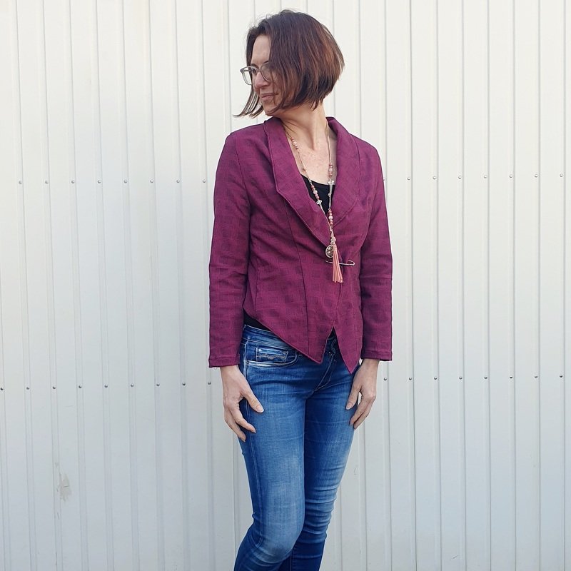 Schnittmuster Blazer Draussen bei Nacht Gr. 32 - 56 für Damen - Sewing