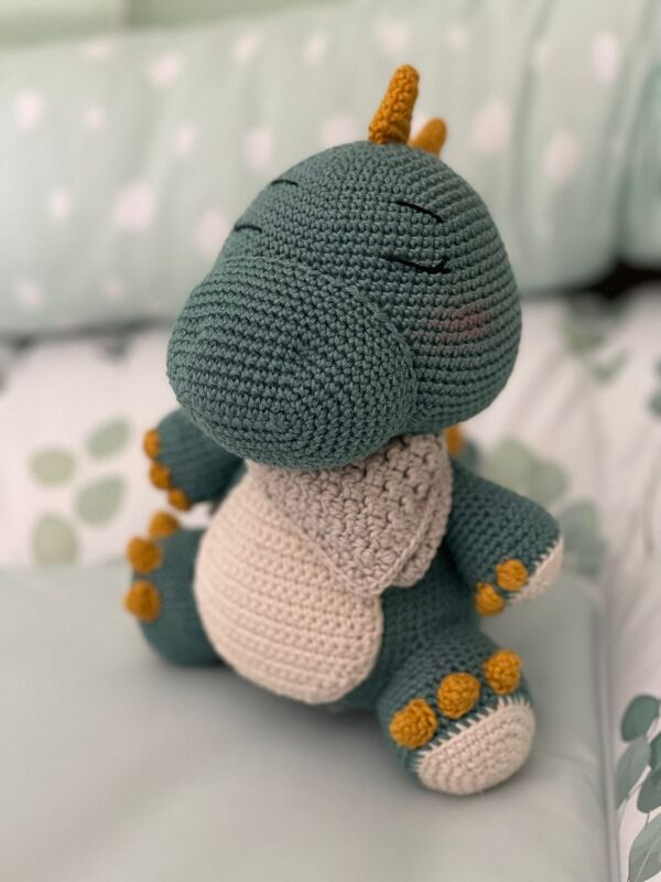 Diego der dösende Dino Häkelanleitung - Bild 5