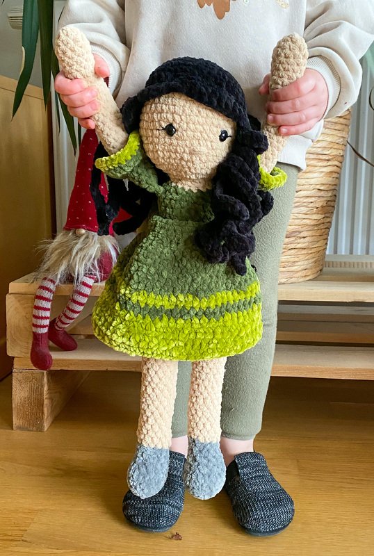 Cuddly Amigurumi doll Hannah - Image 3