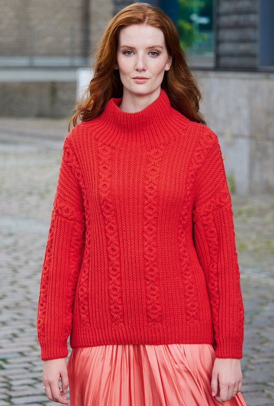 Pulli im Halbpatent mit Zöpfen - Bild 6