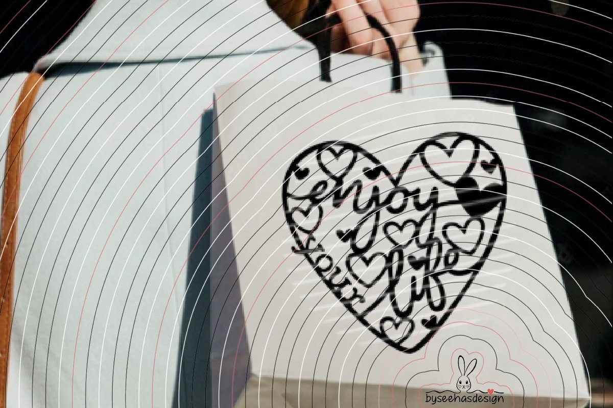 Enjoy Your Life Plotterdatei SVG DXF - Bild 7