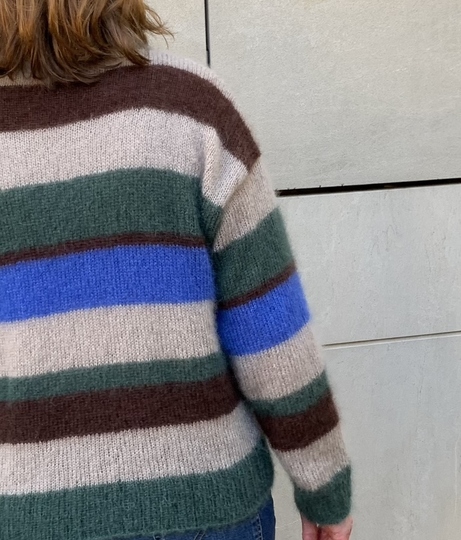 Pullover stricken | PDF-Anleitung downloaden | Elina Größe 36 – 46