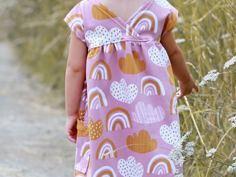 Crossover Dress - Gr. 56 - 164