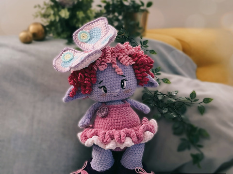 Häkelanleitung - Fee FioOna - PDF deutsch I Amigurumi I Puppe