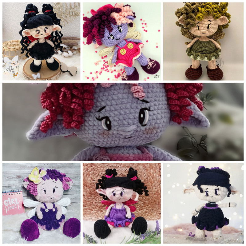 Crochet pattern I Fairy FioOna - Evil Fairy I PDF English - Image 6