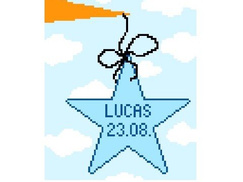 BABY LUCK BOY - pattern for sc crochet blanket