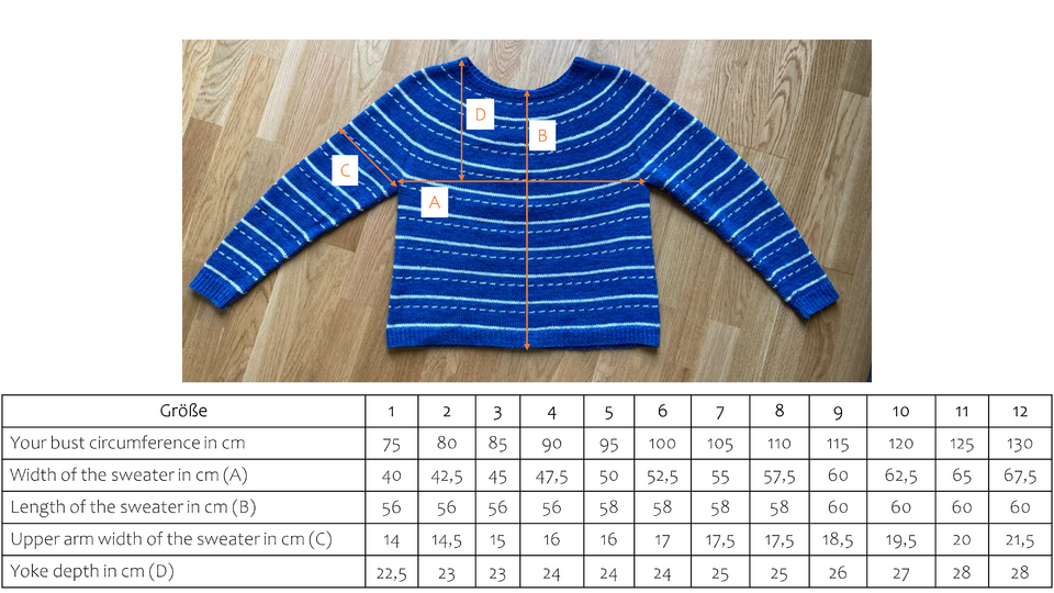 Sphere Sweater knitting pattern