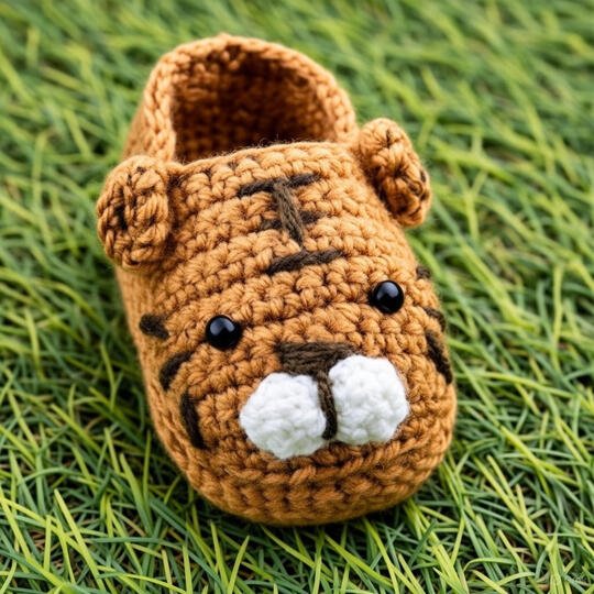 Häkelanleitung Baby Schuhe mit Sohle – PDF Muster + Video Tutorial